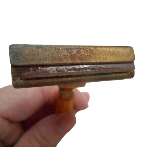 Vintage GEM Single Edge Safety Razor w/ Bakelite Handle 1950-60's - Picture 9 of 9